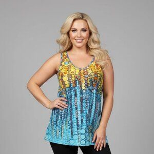 Multicolor Sleeveless Cami